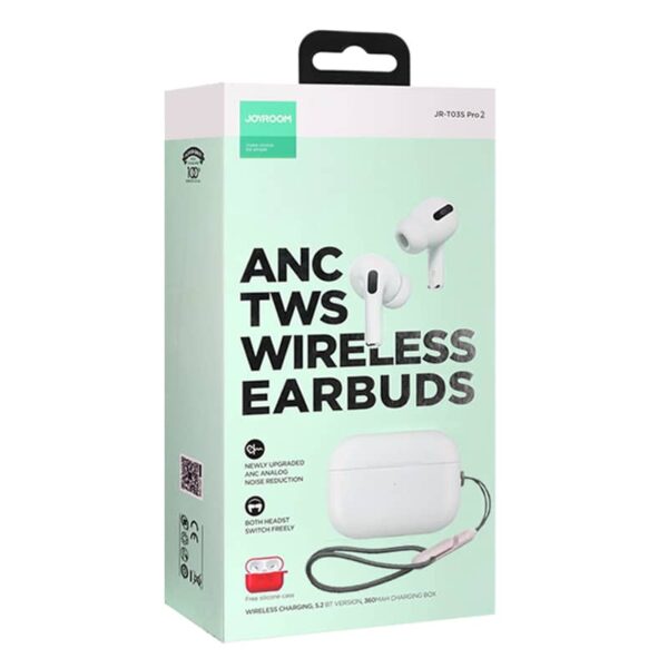 Joyroom Airpods Pro 2 Wireless Airbus | JOYROOM ANC PRO JR-T03s TWS NOISE CANCELLATION T03s Pro